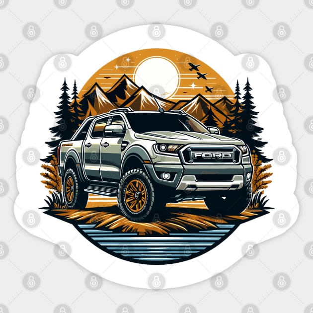 Ford Ranger Sticker by Vehicles-Art